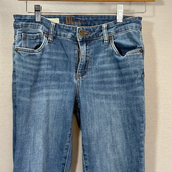 Kut From The Kloth Jeans Womens 2 Carrie Boyfriend Pockets Cotton Stretch - Picture 2 of 10